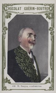H Roujon ، أكاديمي (صورة ملونة) بواسطة المدرسة الفرنسية