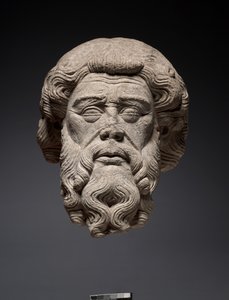 رأس الرسول حوالي 1325-1350 بواسطة المدرسة الفرنسية
