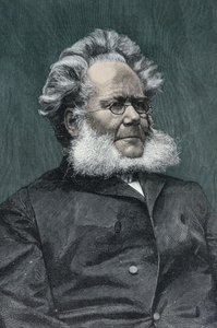 هنريك إبسن (1828-1906) 1901 بواسطة المدرسة الفرنسية