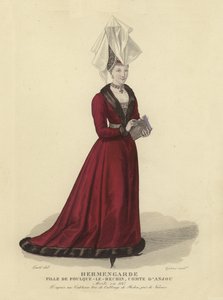 Hermengarde ، ابنة فولك الرابع ، كونت أنجو