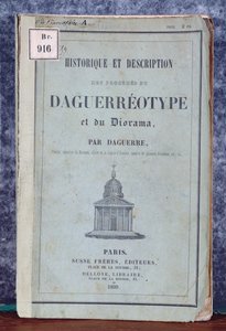 تاريخ ووصف عمليات Daguerreotype و Diorama ، الدليل المصاحب للكاميرا المسوقة بواسطة Daguerre و Giroux في عام 1839 بواسطة المدرسة الفرنسية