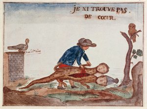 لا أستطيع أن أجد أي قلب ، 1789 بواسطة المدرسة الفرنسية