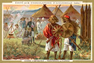 Italian prisoners of war, First Italo-Ethiopian War بواسطة المدرسة الفرنسية