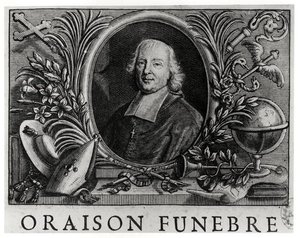 جاك Benigne Bossuet (1627-1704) ، واجهة Oraison Funebre بواسطة Bossuet بواسطة المدرسة الفرنسية