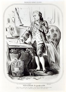جاك دي فوكنسون عندما كان طفلاً ، توضيح من Galerie des Enfants Celebres ، c.1850 بواسطة المدرسة الفرنسية