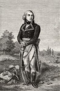 جان بابتيست جوردان ، من "تاريخ الثورة الفرنسية" لوي بلانك (1811-1882) بواسطة المدرسة الفرنسية