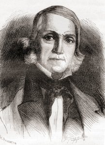 Jean-François Sudre, from Les Merveilles de la Science, published c.1870 (engraving) بواسطة المدرسة الفرنسية
