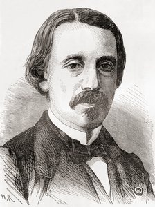 نشر جان برنار ليون فوكو ، من Les Merveilles de la Science ، حوالي عام 1870 (نقش) بواسطة المدرسة الفرنسية