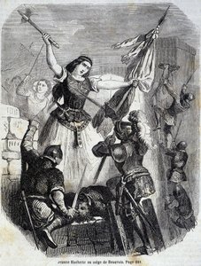 جين هاشيت في Beauvais عام 1472 - في "Histoire de France" بقلم L.-P. Anquetil بواسطة المدرسة الفرنسية