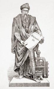 Johannes Gutenberg, from L