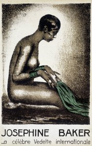 Joséphine Baker: the famous international star. sd. بواسطة المدرسة الفرنسية