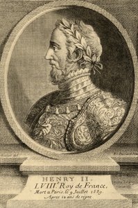 الملك هنري الثاني (1519-59) من فرنسا بواسطة المدرسة الفرنسية