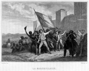La Marseillaise (10 أغسطس بواسطة المدرسة الفرنسية