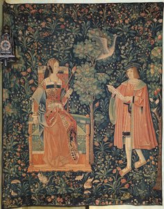 La Vie Seigneuriale: Reading ، Loire Workshop ، c.1500 بواسطة المدرسة الفرنسية