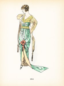 أزياء السيدات ، 1913 بواسطة المدرسة الفرنسية