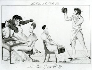 Le Bon Genre - The Titus and Crazy Caches ، 1812 بواسطة المدرسة الفرنسية