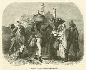 Le Boulanger, a Cuba (engraving) بواسطة المدرسة الفرنسية