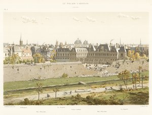 القصر الكاردينالي ، 1634 بواسطة المدرسة الفرنسية