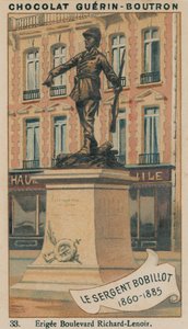 Le Sergent Bobillot، 1860-1885، Erigee Boulevard Richard-Lenoir بواسطة المدرسة الفرنسية