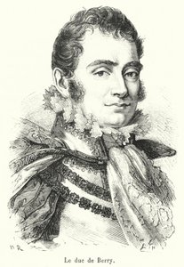 Le duc de Berry (engraving) بواسطة المدرسة الفرنسية