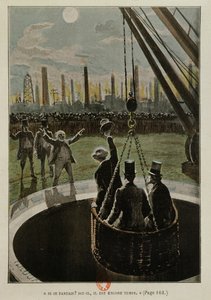 المغادرة إلى القمر ، من الأرض إلى القمر بقلم جول فيرن (1828-1905) المنشور عام 1865 بواسطة المدرسة الفرنسية