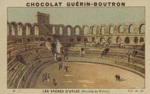 Les Arenes dArles، Bouches-du-Rhone بواسطة المدرسة الفرنسية