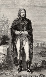 لويس لازار لاروش ، من "Histoire de la Revolution Française" بقلم لويس بلانك (1811-1882) بواسطة المدرسة الفرنسية