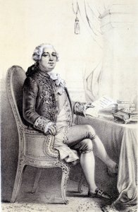Louis XVI in “” Galerie historique de la Revolution francaise”” by Albert Maurin بواسطة المدرسة الفرنسية