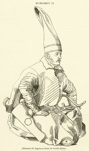 Mahomet II (نقش) بواسطة المدرسة الفرنسية