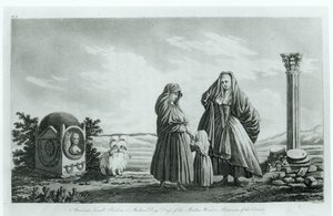 النساء المالطية ، من مالطا القديمة والحديثة بقلم بيير ماري لويس دي بويسجيلين دي كيردو ، تم نشرها عام 1805 بواسطة المدرسة الفرنسية