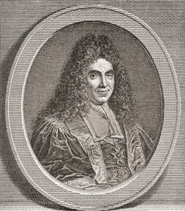 مارك رينيه دو فوير دي بولمي ، ماركيز دارجنسون 1652 1721. سياسي فرنسي. من Les Heures Libres تم نشره عام 1908. بواسطة المدرسة الفرنسية