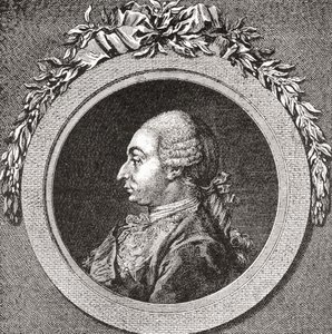 مارك أنطوان رينيه دو فوير وماركيز دي بولمي والماركيز الثالث أرجنسون 1722-1787 دبلوماسي فرنسي. من Les Heures Libres تم نشره عام 1908. بواسطة المدرسة الفرنسية