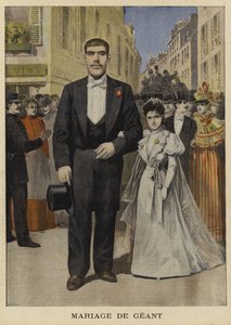 زواج عملاق ، بانتين ، فرنسا ، 1897