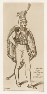 المارشال الأمير بونياتوفسكي ، 1813