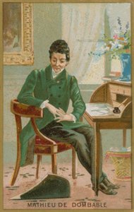ماثيو دي دومباسل بواسطة المدرسة الفرنسية