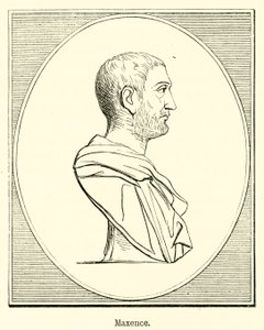 Maxence (engraving) بواسطة المدرسة الفرنسية