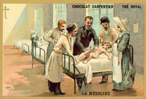 Medicine (chromolitho) بواسطة المدرسة الفرنسية
