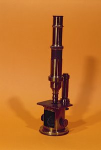 مجهر ينتمي إلى لويس باستور (1811-1895) (معدن) بواسطة المدرسة الفرنسية