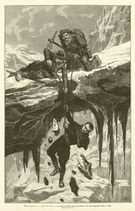Mon Ascencion A La Dent Blanche (نقش) بواسطة المدرسة الفرنسية