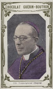 Monseigneur Chaptal (صورة ملونة) بواسطة المدرسة الفرنسية