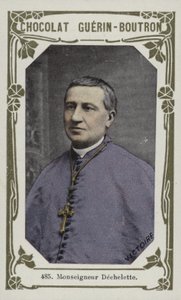 Monseigneur Dechelette (صورة ملونة) بواسطة المدرسة الفرنسية
