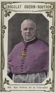 Monseigneur Dubois de la Villerabel (صورة ملونة) بواسطة المدرسة الفرنسية