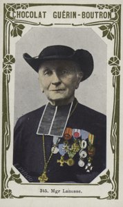 Monseigneur Lanusse (صورة ملونة) بواسطة المدرسة الفرنسية