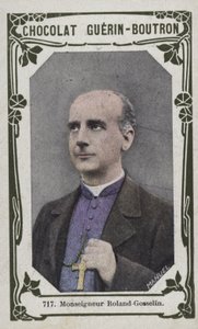 Monseigneur Roland-Gosselin (صورة ملونة) بواسطة المدرسة الفرنسية