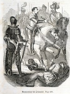 سجن Montmorency في Pavie (1525) - في "Histoire de France" بقلم L.-P. Anquetil بواسطة المدرسة الفرنسية