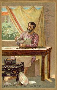 أم اللؤلؤ (كروموليثو) بواسطة المدرسة الفرنسية