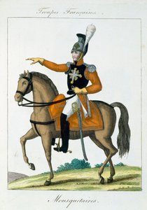 الفرسان الخيالة ، من Tubses Francaises ، حانة. شي باسيت ، باريس ، 1790 بواسطة المدرسة الفرنسية