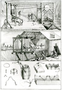 Ms 1064 fol.8 محجر أردواز ، من أوصاف الفنون والآثار بواسطة المدرسة الفرنسية