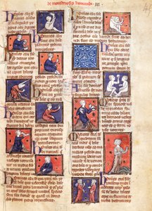 Ms 320 Fol.45r Monsters, from 
