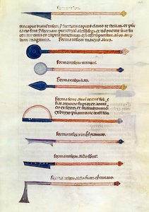 Ms 89 Ter fol.115 الأدوات الجراحية من أطروحة لأبي القاسم خلف بن العباس الزهراوي (البوكاسيس) بواسطة المدرسة الفرنسية